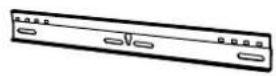 PANASONIC TYWK42PR20 - 壁掛金具組み立乙用部品 - 1