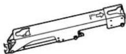 PANASONIC TYWK42PR20 - Bauteile der Wandhalterung - 2
