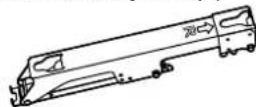 PANASONIC TYWK42PR20 - Piezas realizadas para ensambar el soporte para colgar en pared - 3