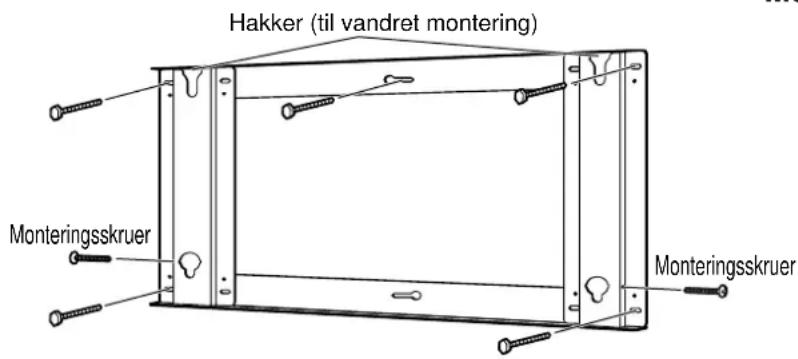 PANASONIC TYWK37PV3 - Montér vægbeslaget på væggen. - 1