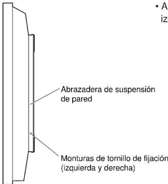 PANASONIC TYWK37PV3 - Asegure la abrazadora de suspENSION de pared. - 1