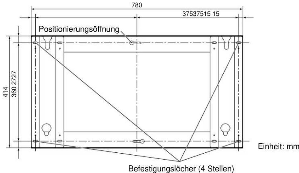 PANASONIC TYWK37PV3 - Überprüfen Sie die Tragfahigkeit des Installationsortes. - 1