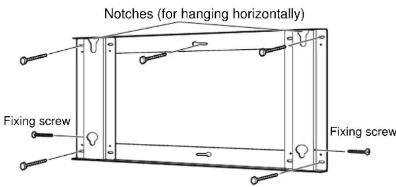 PANASONIC TYWK37PV3 - Install the wall-hanging bracket to the wall. - 1