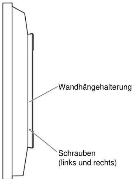 PANASONIC TYWK37PV3 - Sichern Sie die Wandhängehalterung. - 1
