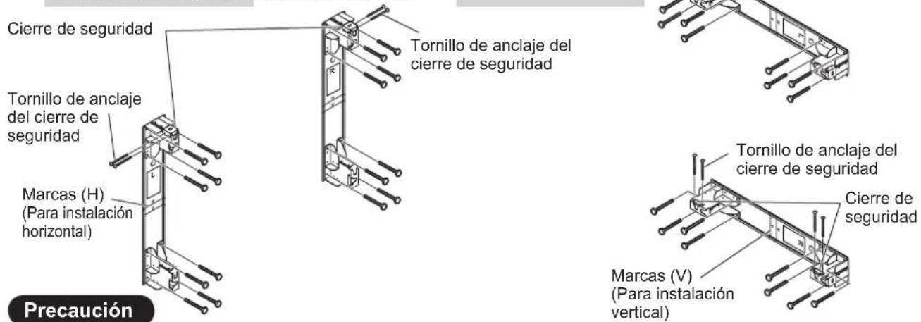 PANASONIC TYWK103PV9 - Instale el soporte para colgar en pared en la pared. - 1