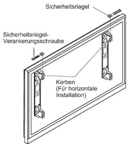 PANASONIC TYWK103PV9 - Sichern Sie das Display. - 1
