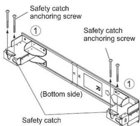 PANASONIC TYWK103PV9 - Install the display to the wall-hanging bracket. - 2