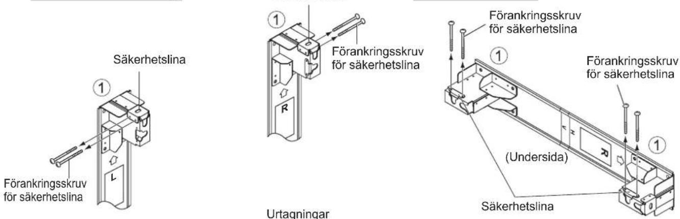 PANASONIC TYWK103PV9 - Montera skärmen på vagguphangning. - 1