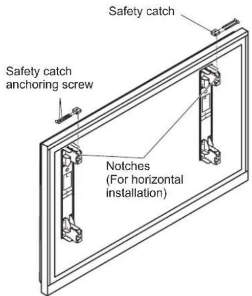 PANASONIC TYWK103PV9 - Securing the display. - 1