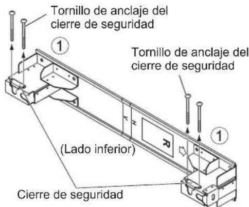 PANASONIC TYWK103PV9 - Instale la pantalla en el soporte para colgar en pared. - 2