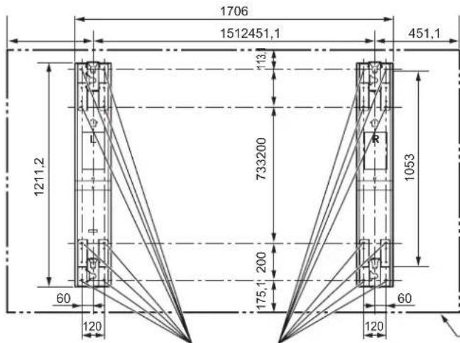 PANASONIC TYWK103PV9 - Controleer de stevigheid van de montagepunten. - 1
