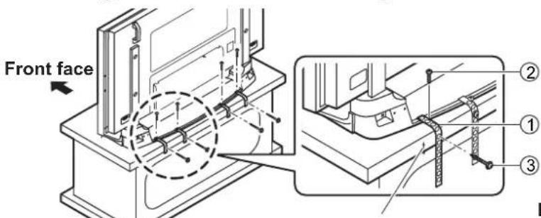 PANASONIC TYST65PV500 - Attaching to a TV stand Attaching to a wall - 1