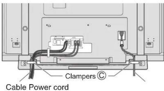 PANASONIC TYST65PV500 - Cable binding instructions - 4