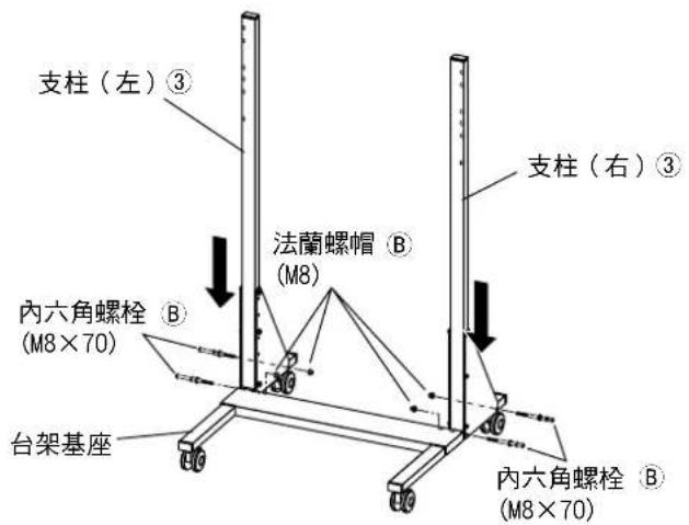 PANASONIC TYST58PF20 - 安装支柱 - 2