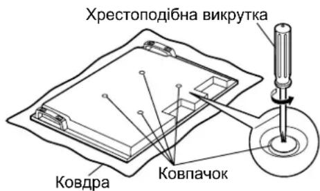 PANASONIC TYST58PF20 - Прикріплення ізоляційних прокладок - 1
