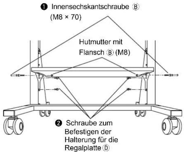 PANASONIC TYST58PF20 - Ändern der Höhe der Regalplatte - 2