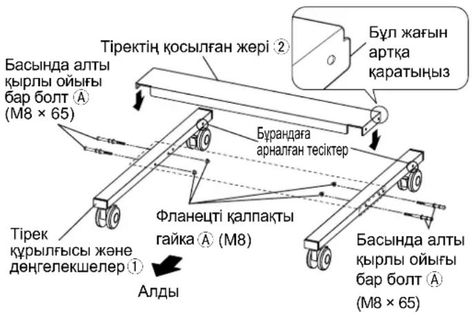 PANASONIC TYST58PF20 - Тіреуіштің табанын кұрастыру - 2