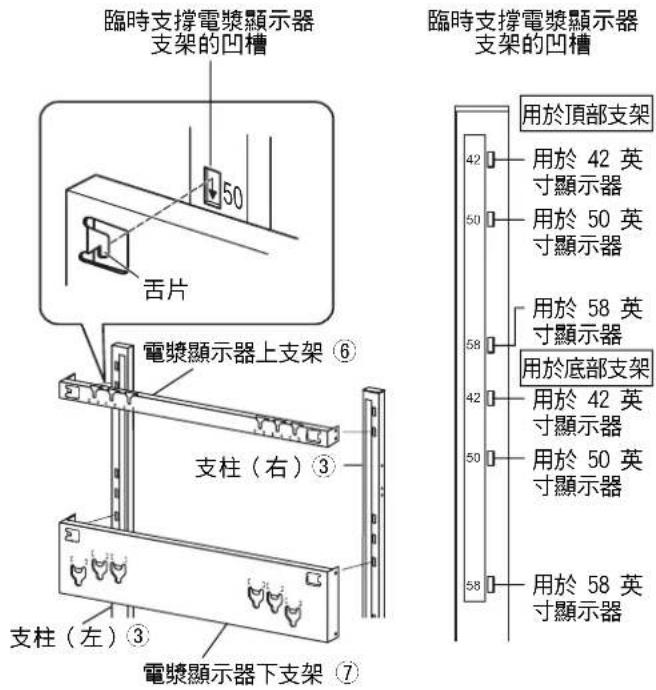 PANASONIC TYST58PF20 - 固定電漿顯示器支架(上 / 下) - 1