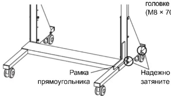 PANASONIC TYST58PF20 - Перпендикулярная регулировка и фиксация опорных стоек - 1