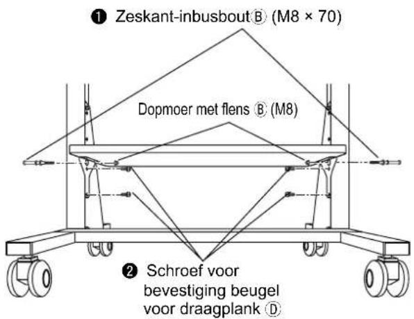 PANASONIC TYST58PF20 - De hoogte van de draagplank wijzigen - 2