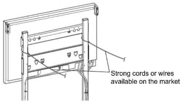 PANASONIC TYST58PF20 - Preventing falling over - 1