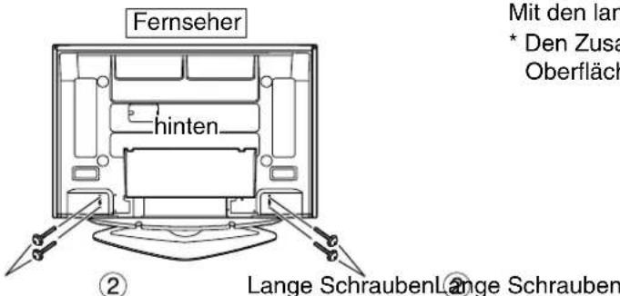 PANASONIC TYST42PX500 - Mit den Schrauben befestigen. - 1