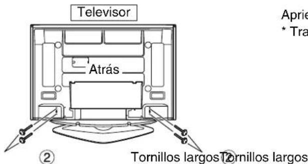 PANASONIC TYST42PX500 - Apriete con los tornillos - 1