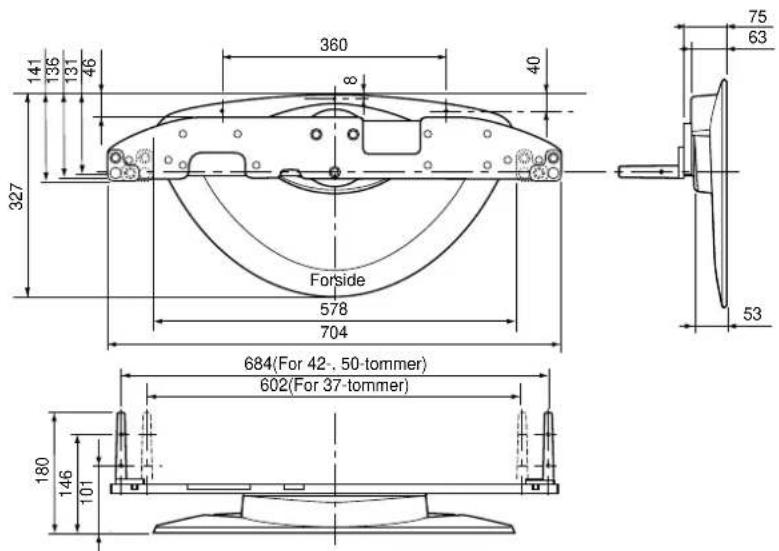 PANASONIC TYST10M - Dimensioner - 1