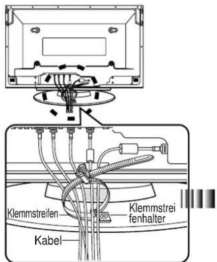 PANASONIC TYST10M - Hinweise zum Bündeln der Kabel - 1