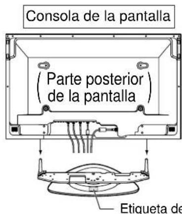 PANASONIC TYST10M - Colocación en la consola de la pantalla - 2