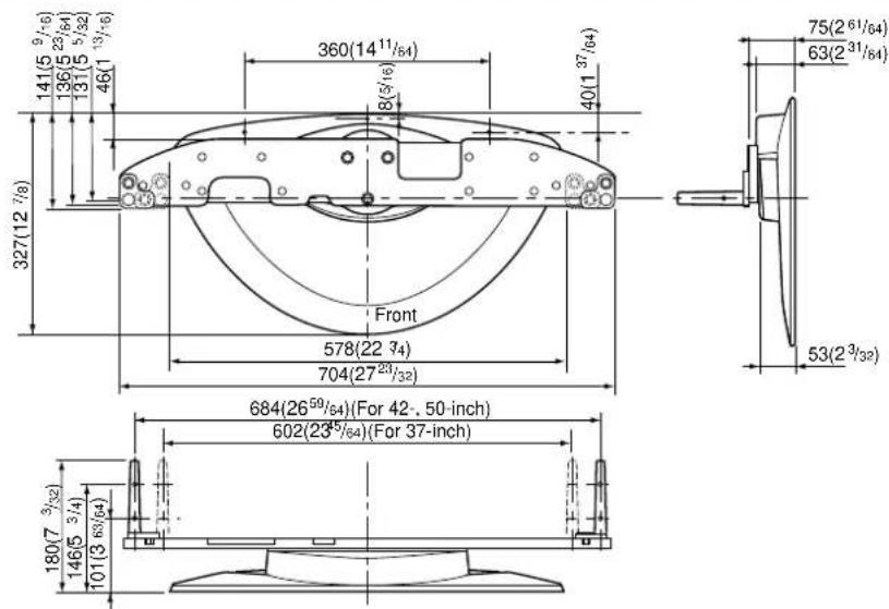 PANASONIC TYST10M - Dimension diagram - 1