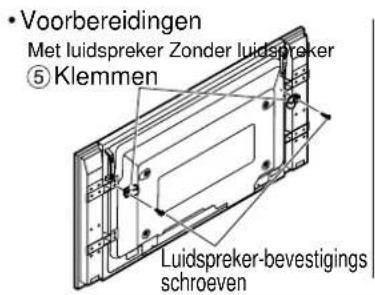 PANASONIC TYST10M - ■ Bevestigen aan een TV-standaard ■ Bevestigen aan een muur - 2