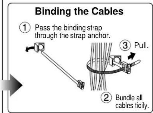 PANASONIC TYST10M - Cable Binding Instructions - 2
