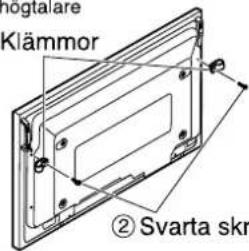 PANASONIC TYST10M - ■ Montering på en TV-ställning ■ Montering på en vägg - 3