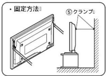 PANASONIC TYST10M - ■ テレビ台に固定する場合 ■ 壁面に固定する場合 - 4