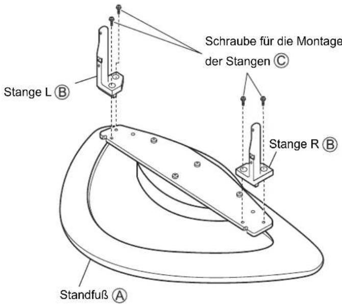 PANASONIC TYST20K - Den Sockel montieren - 1
