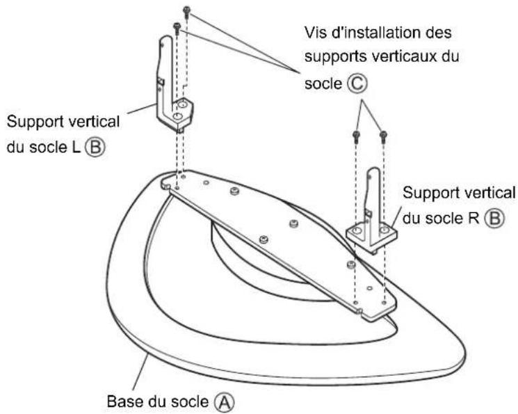 PANASONIC TYST20K - Montez le piédestal - 1