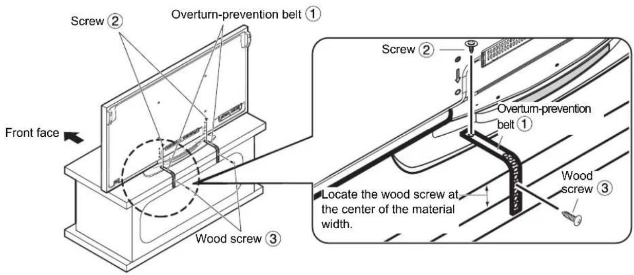 PANASONIC TYST20K - Plasma Display Overturn-Prevention - 1
