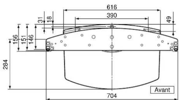 PANASONIC TYST50PX20 - Dimensions - 1