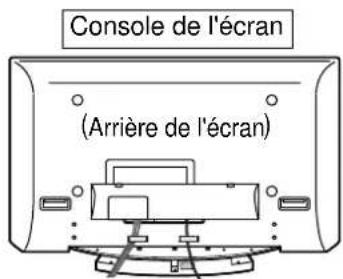 PANASONIC TYST50PX20 - Fixez la console de l'écran - 5