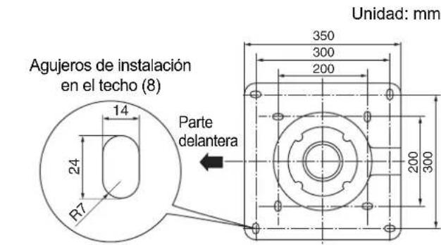PANASONIC TYCE42PS20 - Instale launidad de techo (sección superior) - 1