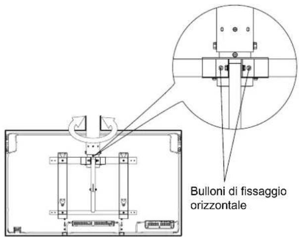 PANASONIC TYCE42PS20 - Regolare la staffa di montaggio al soffitto - 1