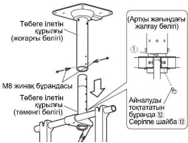 PANASONIC TYCE42PS20 - Тебеге ілетін құрылғыны орнатыңыз (жоғарғы белгі) - 2