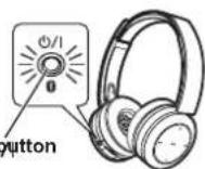 PANASONIC RPBTD10E - Press and hold the power button for approximately 2 seconds - 1