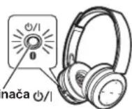 PANASONIC RPBTD10E - Stlačte a podržte tlačidlo hlavného vypínača opribližne na 2 sekundy - 1