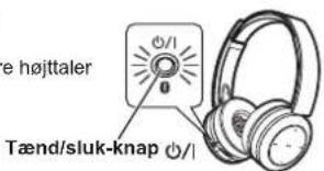 PANASONIC RPBTD10E - Hold tænd/sluk-knappen öinde i ca. 2 sekunder - 1