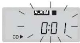 PANASONIC RCCD350 - Utilización de las alarmas - 4