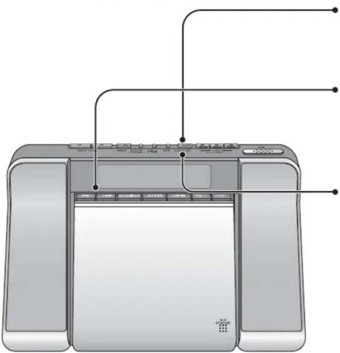 PANASONIC RCCD350 - YctaHOBka yacOB - 1
