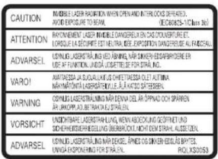 PANASONIC RCCD350 - Precautions - 2