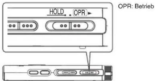 PANASONIC RRXS600 - Ein- und Ausschalten des Gerätes - 1